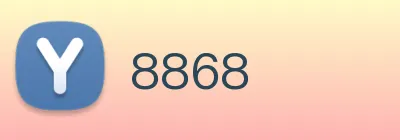 8868 logo